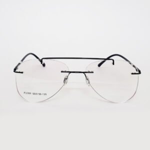 Rimless Frame aviator drive safe eyeglasses